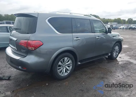 2017 Infiniti Qx80 из США, поврежденный, VIN JN8AZ2NE7H9150953
